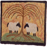 Punch Needle Kit - Grazing Twin Sheep