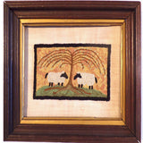 Punch Needle Kit - Grazing Twin Sheep