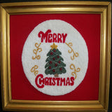 Punch Needle Kit - Merry Christmas