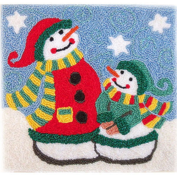 Punch Needle Kit - Snowy Friends
