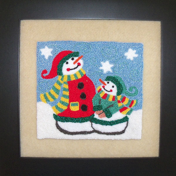 Punch Needle Kit - Snowy Friends