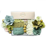 the felt succulent crafting kit Felt Flower Craft Kit - Succulent