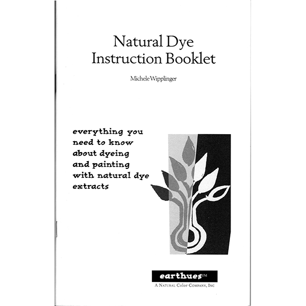 Natural Dye Instruction Booklet