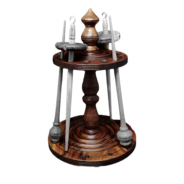 Kravelli 12 Spindle Stand - Walnut