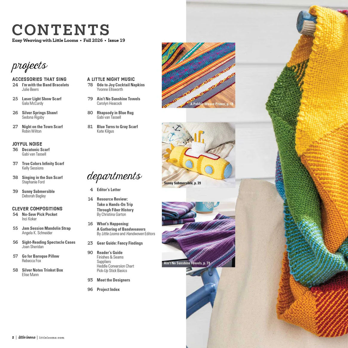 Easy Weaving with Little Looms Fall 2026