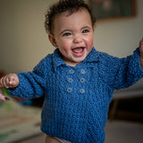 Marlowe Baby Jacket Knitting Kit