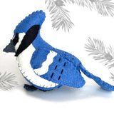 Jennifer Heynen Felt Sewing Kit - Blue Jay