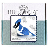 Jennifer Heynen Felt Sewing Kit - Blue Jay - Box
