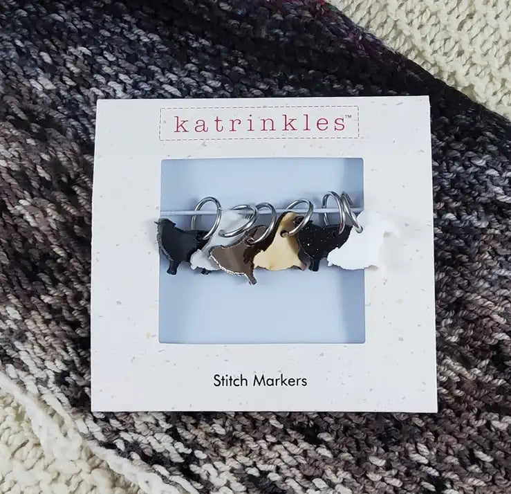 Sheep Stitch Marker Set