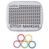 Enamel Stitch Markers - Rainbow