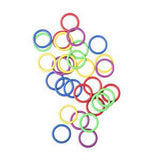 Enamel Stitch Markers - Rainbow