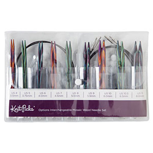 Interchangeable Mosaic Circular Knitting Needle Set