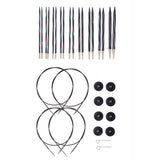 Options Interchangeable Foursquare Majestic Circular Knitting Needle Set