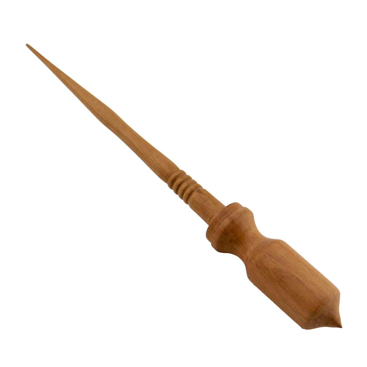 Kravelli Georgian Support Spindle - Pear - The Woolery