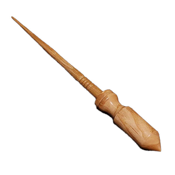 Kravelli Georgian Support Spindle - Pear / Chestnut | The Woolery