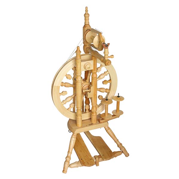 Kromski Minstrel Spinning Wheel | Upright Spinning Wheel