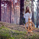 Kromski Minstrel Spinning Wheel - Forest