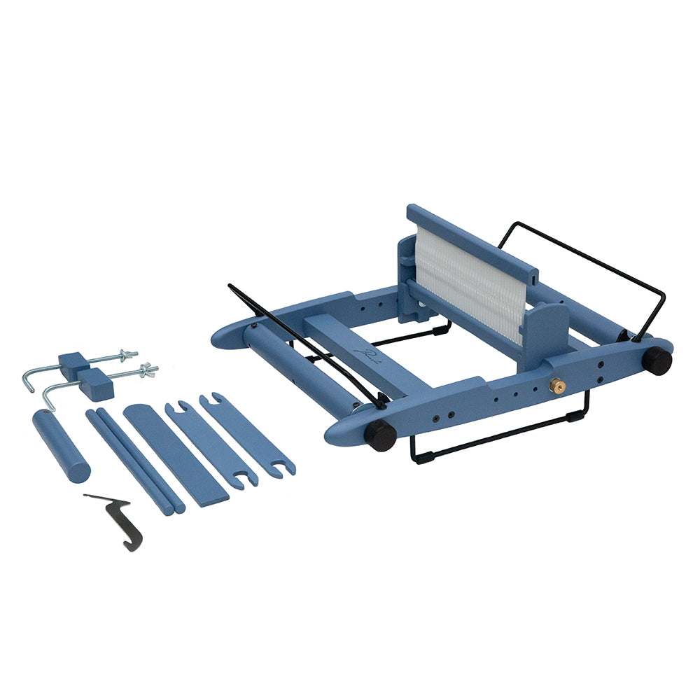 Kromski Presto Harbor Blue Rigid Heddle Loom - 10"