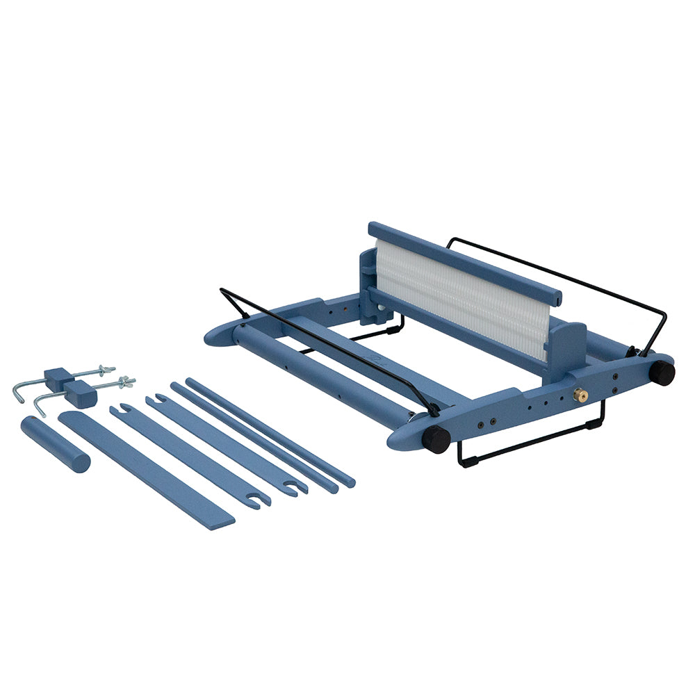 Kromski Presto Harbor Blue Rigid Heddle Loom - 16"
