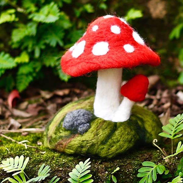 Kromski Needle Felting Kit - Toadstool