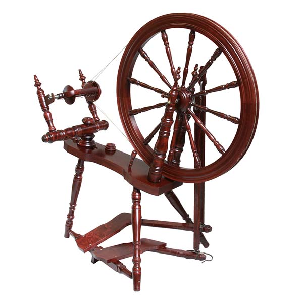 Kromski Symphony Spinning Wheel - Mahogany