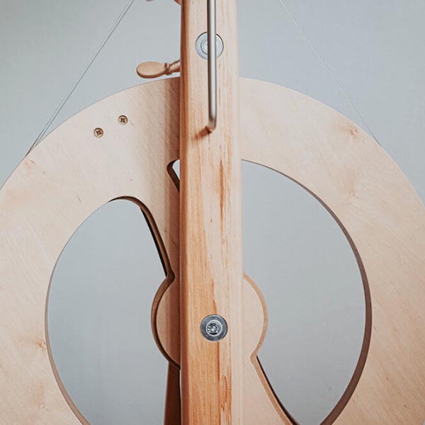 Kromski Eco Fantasia Spinning Wheel - Unfinished - 1