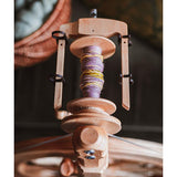 Kromski Sonata Encore Spinning Wheel - Clear Finish - Magnetic Flyer