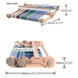 Ashford Knitters Loom Dimensions