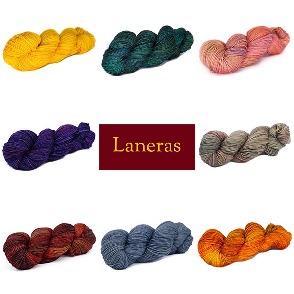 Laneras Beartooth High Twist Yarn | Superwash Polwarth Yarn for