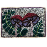 Beginner Rug Hooking Kit - Ferns & Mushrooms