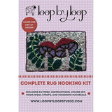 Beginner Rug Hooking Kit - Ferns & Mushrooms - Package