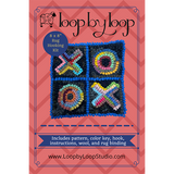 Beginner Rug Hooking Kit - X's & O's - Package