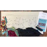 Rug Hooking Kit - Kite Flowers - Contents