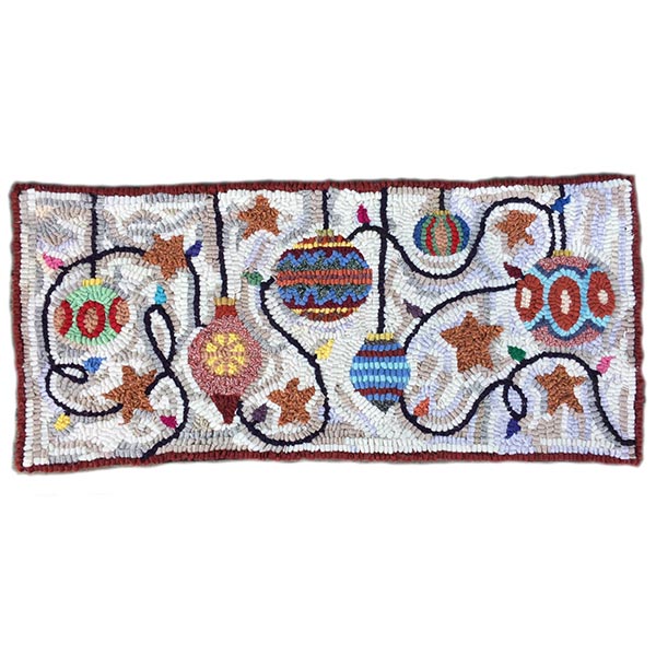 Rug Hooking Kit - Festive Ornaments