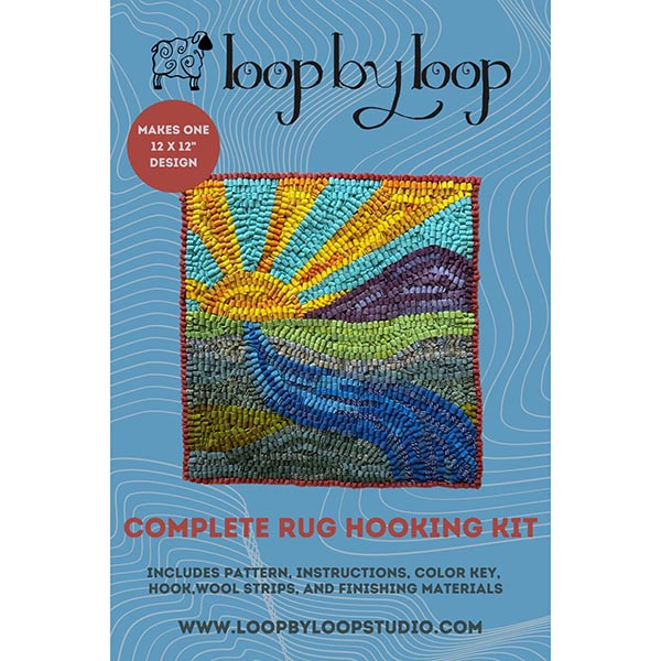 Rug Hooking Kit - Ideal Landscape - Package