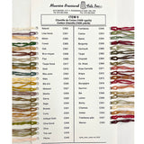 Maurice Brassard Cotton Chenille Yarn Color Card - 2
