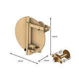 Lojan Travel Buddy Spinning Wheel - Front