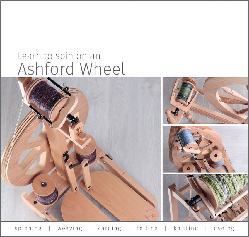 Learn To Spin on an Ashford Wheel