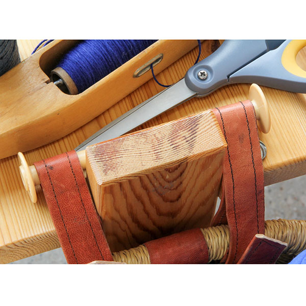 African Market Basket - Loom and Bobbin