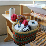 African Market Basket - Loom and Woolery Bench
