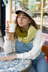 Openwork Cowl Crochet Kit