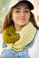 Openwork Cowl Crochet Kit