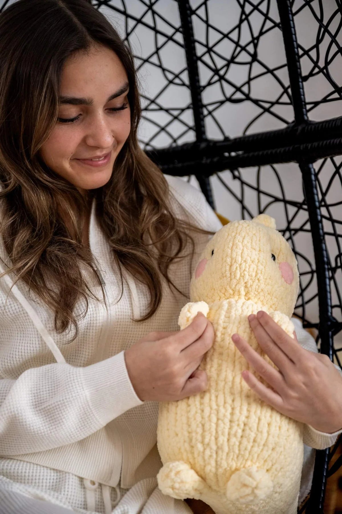 Dinosaur Stuffie Knit Kit