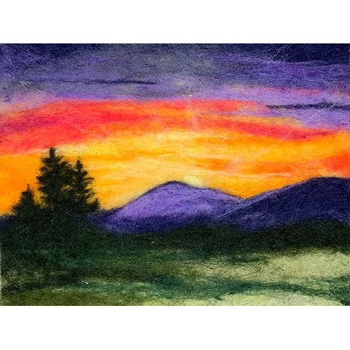 MORMOR Felting Kit - Sunset - The Woolery