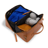 muud Cleo Midi – Leather Crossbody Project Bag - The Woolery