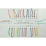 Maysville 8/4 Cotton Rug Warp Yarn Color Card - A