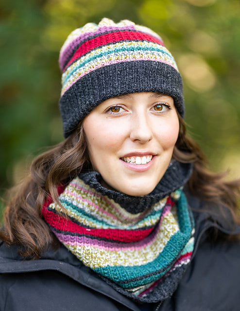Madison Beanie & Cowl Knitting Kit