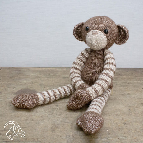 Hardicraft DIY Knitting Kit - Malinda Monkey