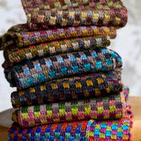Stack of Mozaika Scarves