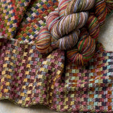 Mozaika Scarf in Byzantine colorway